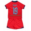 Maillot de Supporter Angleterre Mason Mount 19 Extérieur Coupe du Monde 2022 Pour Enfant